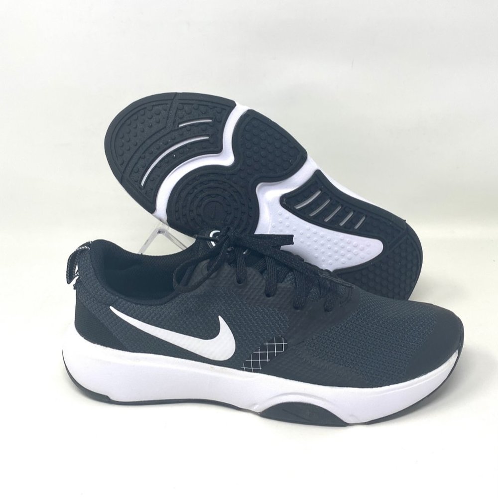 NIKE Men Size 11.5 DA1352 002 CITY REP TR Black Canvas Photon Dust White Sneaker - Picture 7 of 9